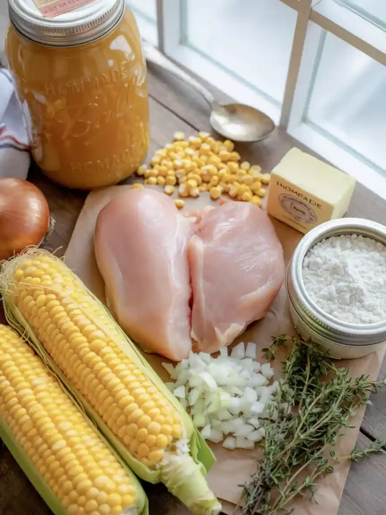 chicken corn chowder recipe