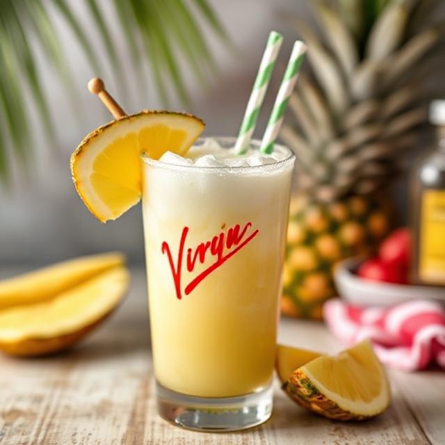 Virgin Piña Colada Recipe: The Perfect Tropical Mocktail in 5 Minutes