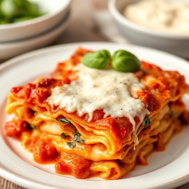 A serving of lasagna with cottage cheese

Forget Fuss, Feast on Flavor: Your Easy Lasagna Recipe with Cottage Cheese is Here